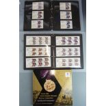 London 2012 Olympics and Paralympics Team GB complete sets of sheetlets in Royal Mail ring binder