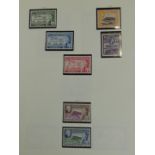 Album of mint Antigua stamps