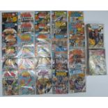 Eighty-eight Teen Titans comic books including a run of 53 from the second series as well as first