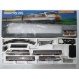 Hornby 00 gauge model railway Intercity 225 train set, R.696, in original box.