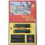 Tri-ang 00 gauge model railway train set, R3.M, in original box.