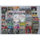 Seventy issues of Film and Filming magazine, mainly dating to the 1960's and 1970's.