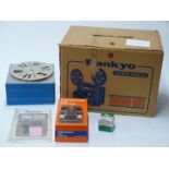 Sankyo Super 8 Sound 501 projector, films and accessories