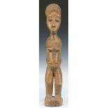 African tribal Yoruba carved fertility / maternity figure, H48.5cm