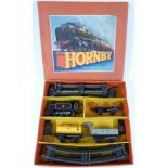 Hornby 0 gauge Tank Goods train set with clockwork BR 0-6-0 82011 locomotive, No.45, in original