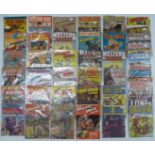 Fifty mainly British Fawcett, Miller, WDL and similar Western comic books including Kid Colt Outlaw,