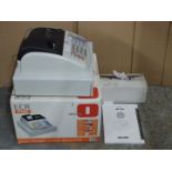 Olivetti ECR 7100 shop or cash till, in original box with till rolls