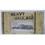 Corgi Heavy Haulage limited edition 1:50 scale diecast model set, Eddie Stobart & Scammell