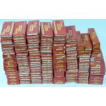 A large collection of Tri-ang and Tri-ang Hornby 00 gauge model railway track and points, all in