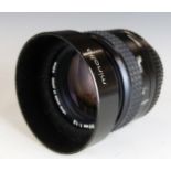 Minolta Rokkor-X 50mm 1:1.2 SLR camera lens