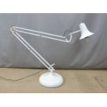 Novelty oversize anglepoise lamp, maximum height 180cm