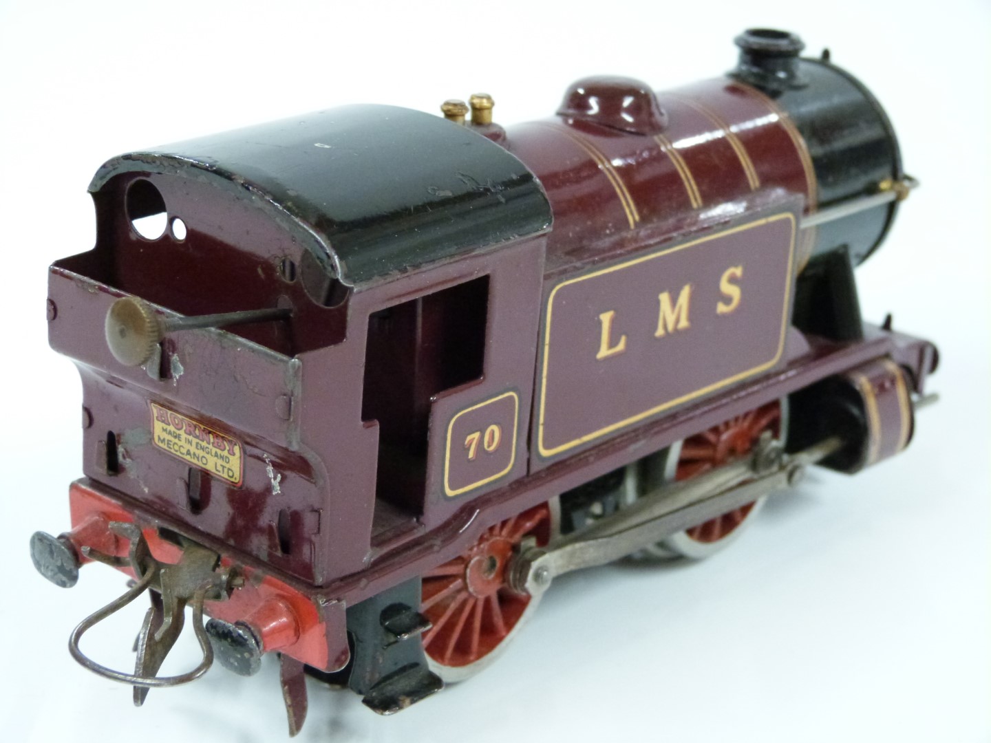 Hornby 0 gauge 20v electric LMS 0-4-0 tank locomotive, 70. - Image 3 of 5