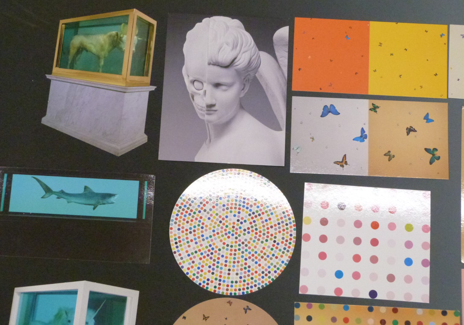 A collection of Damien Hirst ephemera, prints/ photographs on branded Hirst heavy card, includes - Image 6 of 7