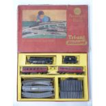 Tri-ang 00 gauge model railway passenger train set, RO, in original box.