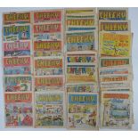 Forty-four British humour comics including Whizzer and Chips, Jackpot Comics and Cheeky 1979-1983.