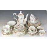 Approximately 22 pieces of Royal Albert tea ware decorated in the Moss Rose pattern and further