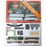 Hornby 00 gauge model railway Flying Scotsman train set, R.176, in original display box.