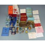 A collection of RAOB jewels, aprons and ephemera including hallmarked silver and enamel examples,