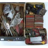 Over 21kg of loose Meccano parts including clockwork and electric motors.