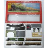 Hornby 00 gauge model railway Flying Scotsman train set, R.549, in original display box.