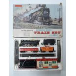 Nomura/ TN Japan battery oporated Automatic Whistle Train Set with Smoke, in original box.