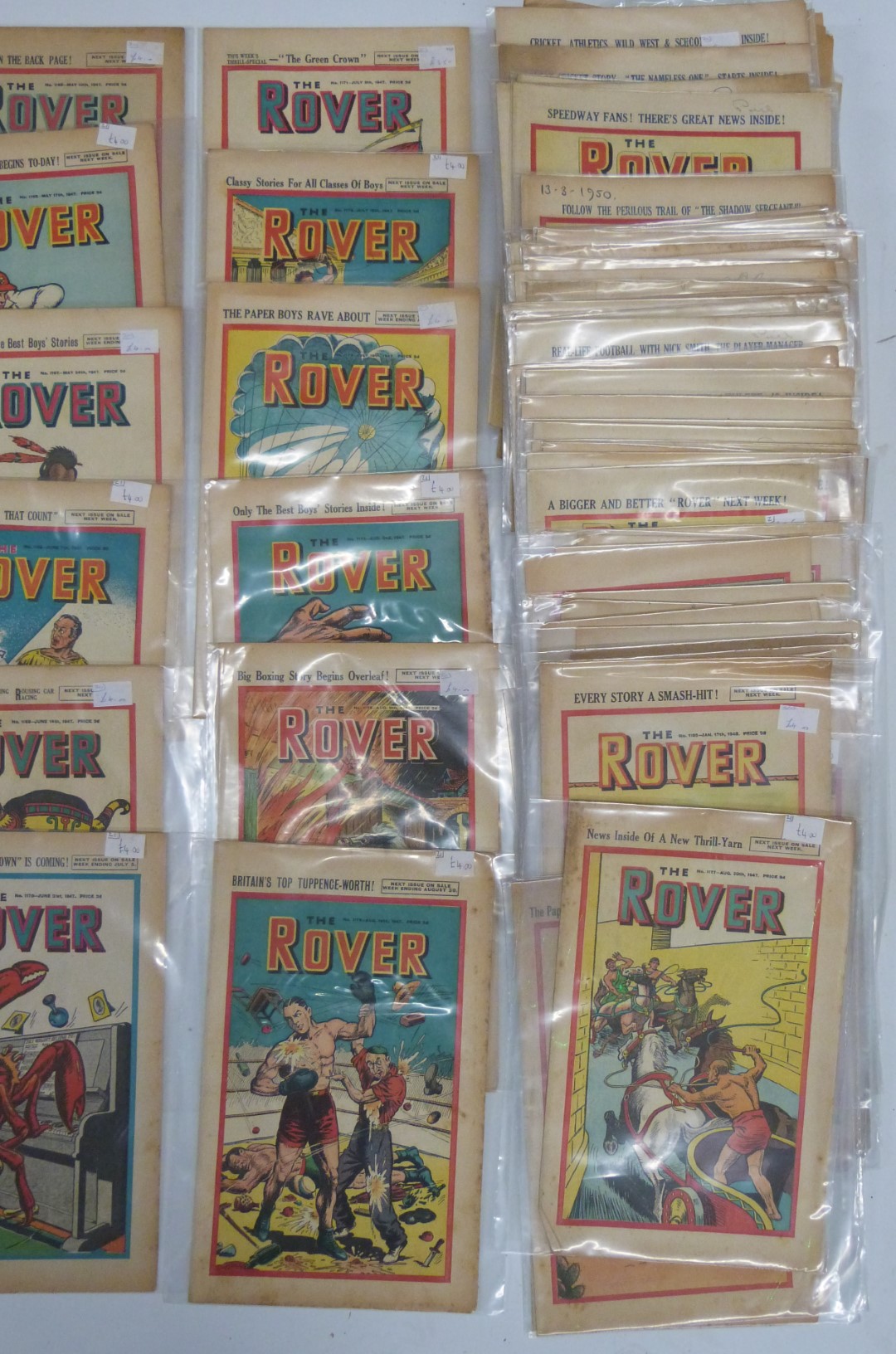 Over 100 Rover comic books dating from 1941 onwards. - Image 2 of 3