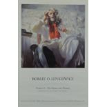 Robert Lenkiewicz (1941-2002) signed project poster 'Project 18-The Painter with Women',  67 x 45cm