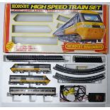 Hornby 00 gauge model railway High Speed Inter City 125 train set, R.556, in original display box.