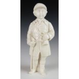 Royal Worcester porcelain figure of a young huntsman by Frederick Gertner, model RW2734 (listed as