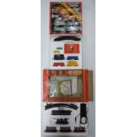 Two Hornby 00 gauge model railway train sets Caledonian Passenger Set and Clockwork Super Set R.533,