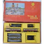 Tri-ang 00 gauge model railway passenger train set, RBX, in original box.