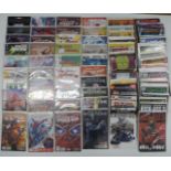 One-hundred-and-fifty comics by various publishers including Marvel, IDW and Dark Horse, titles