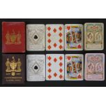 Worshipful Company of Makers of Playing Cards two pack of playing cards commemorating the 1897