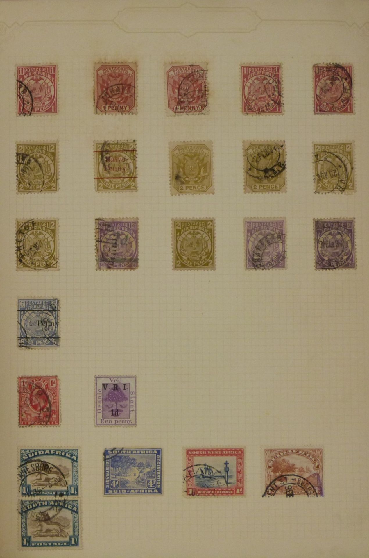 Simplex blank album with well presented mainly Edwardian era all world stamps including Empire - Image 3 of 18