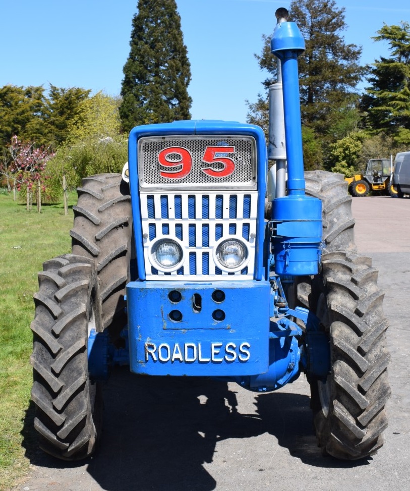 Ford Roadless Ploughmaster 95 tractor, Shropshire registration number NUJ 245G, with V5c listing - Image 11 of 11