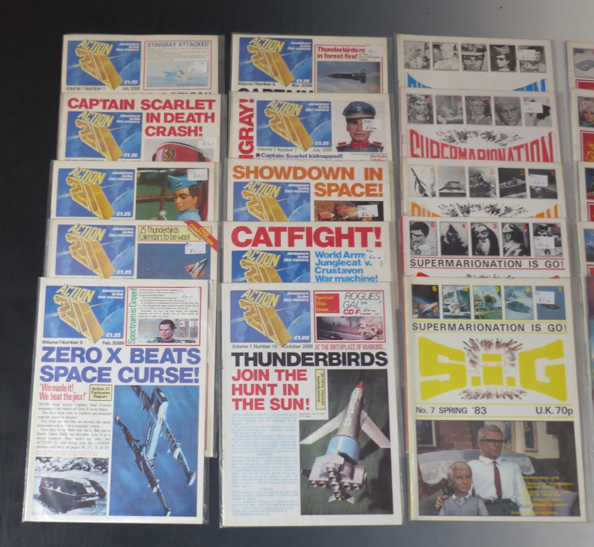 Twenty-seven Gerry Anderson magazines comprising 16 Fanzine including the first three issues and - Image 3 of 4