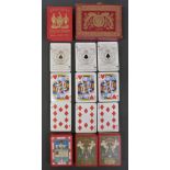 Three packs of Worshipful Company of Makers of Playing Cards playing cards commemorative packs