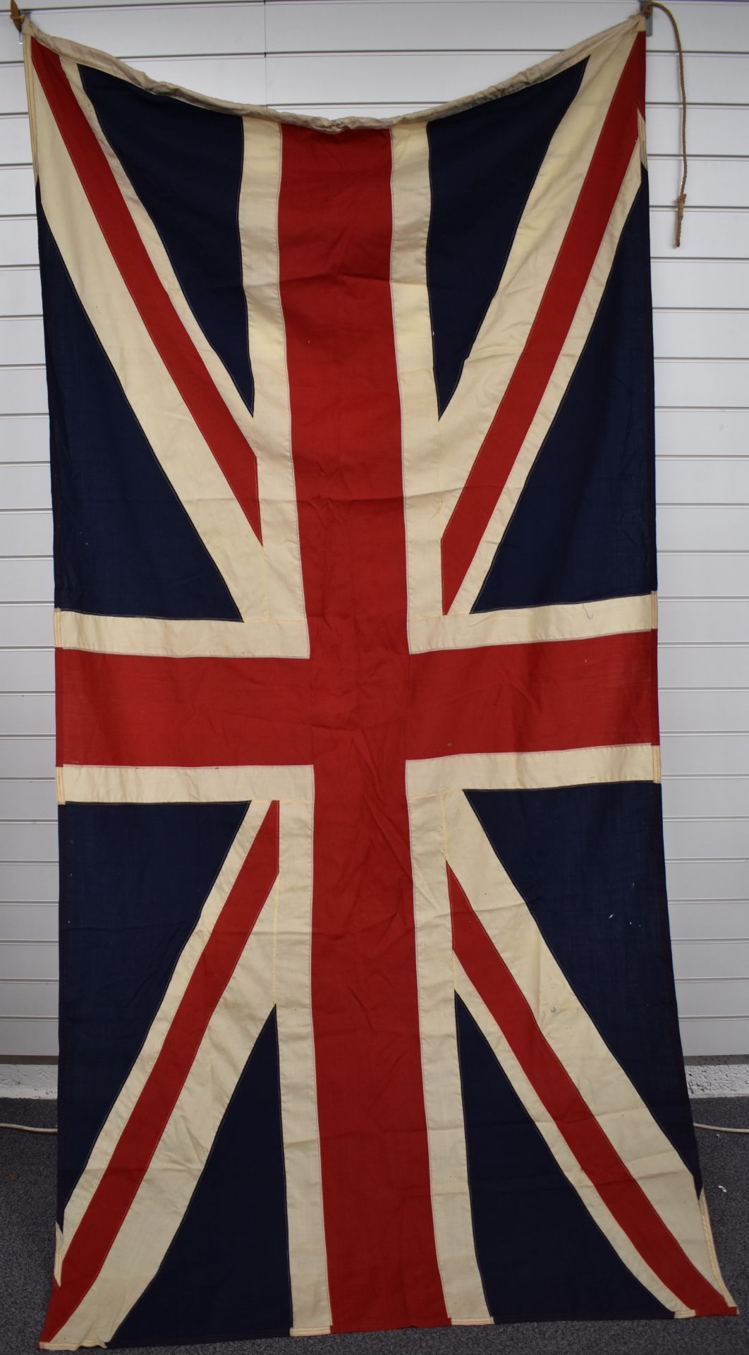 Large Union Flag marked '3 Union Jack', 136 x 255cm