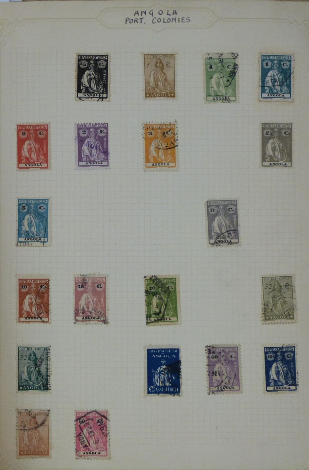 Simplex blank album with well presented mainly Edwardian era all world stamps including Empire - Image 4 of 18