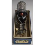 Crown MC-70 vintage microphone in original box