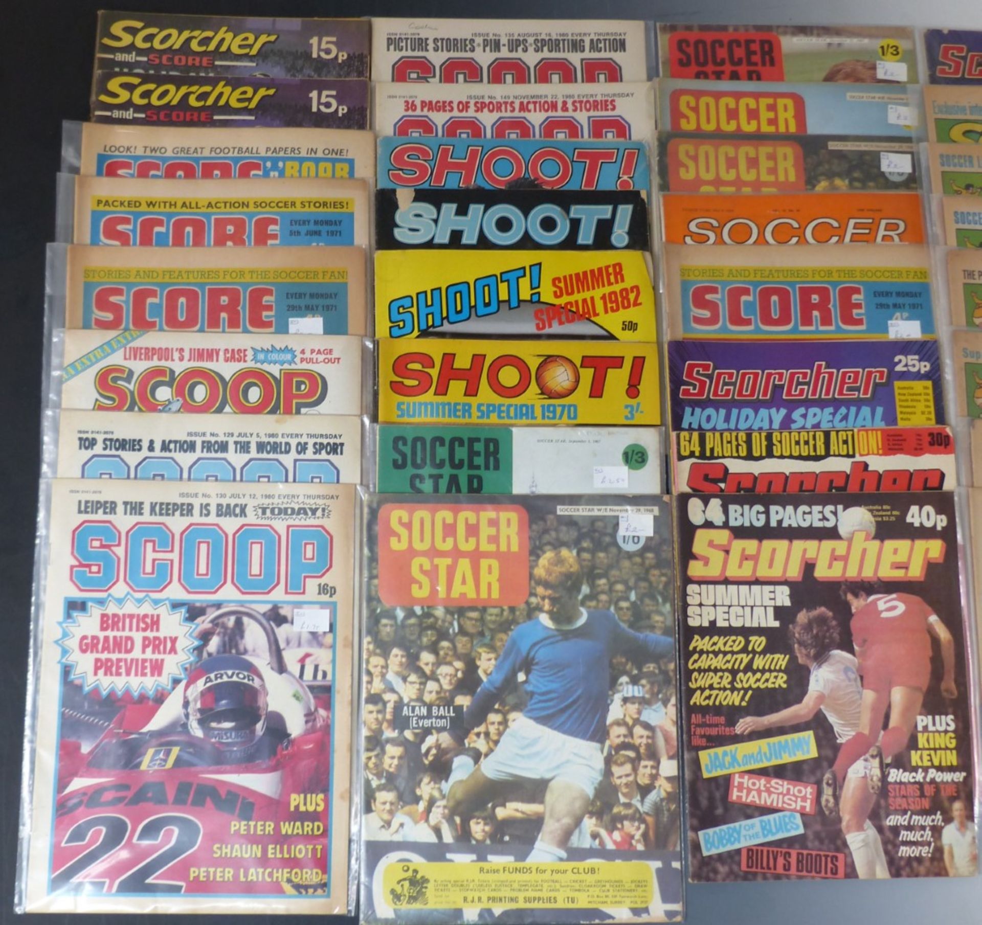 One-hundred-and-fourteen football related magazines including Goal, Scorcher, Scoop, Shoot etc, some - Image 2 of 4