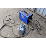 R-Tech MIG INV 160 Mig welder and auto helmet PLEASE NOTE this lot is located at and will be sold