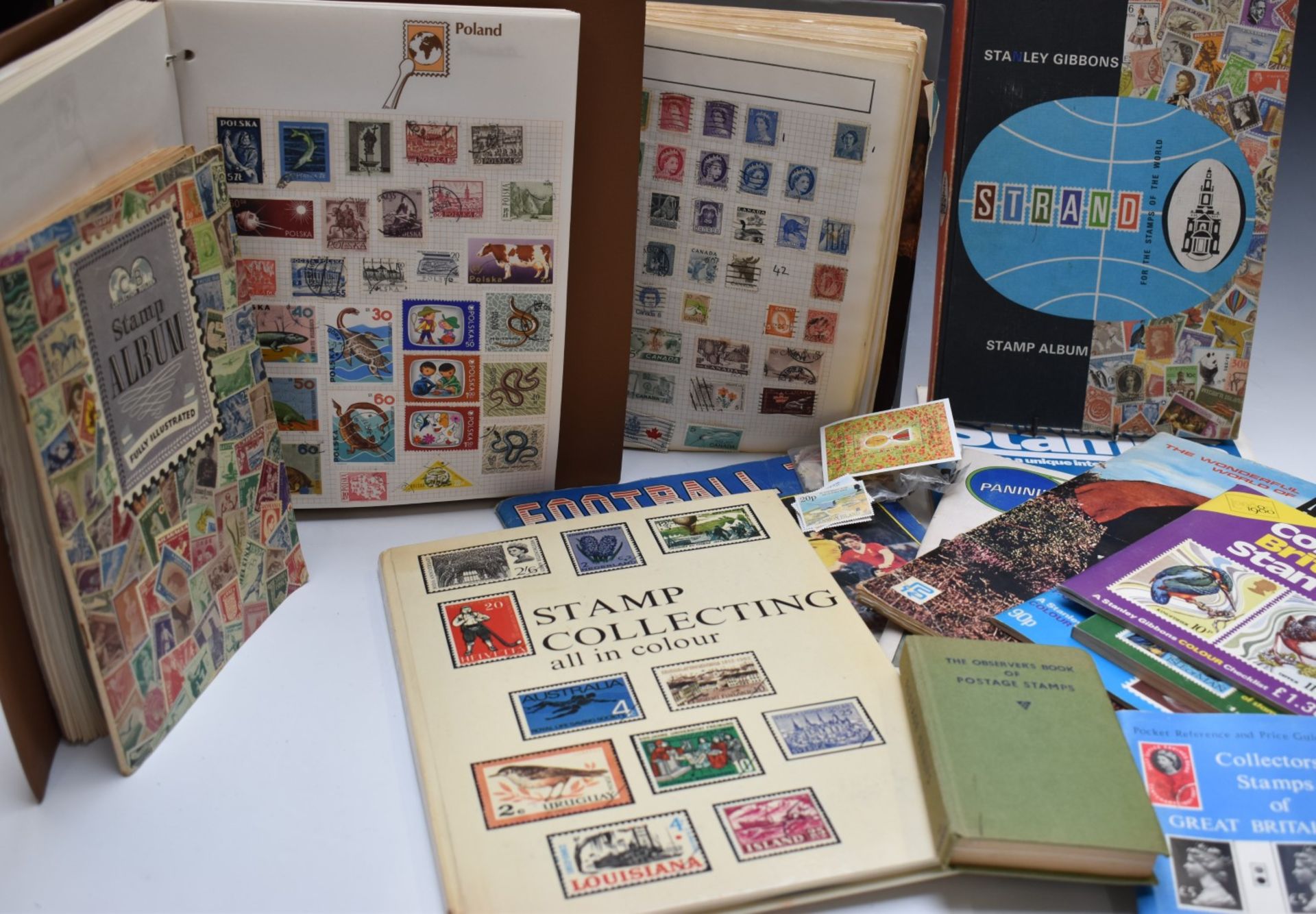 A quantity of all world stamps, loose and in albums, reference books etc