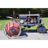 1938 International Farmall F20 4 cylinder petrol tractor with metal row crop wheels, registration