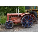 Fordson Standard tractor, circa mid to late 1930's, with wide rear wings, magneto with tractor but
