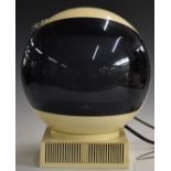 JVC Videosphere retro 'space helmet' television, H33cm