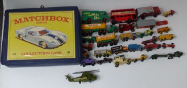 Eighty-three Matchbox Lesney 1-75 series, King Size, Superkings and similar diecast model vehicles