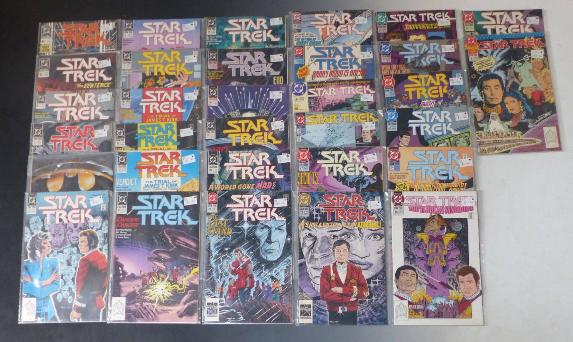 Thirty-two DC Star Trek related comics. - Image 2 of 4