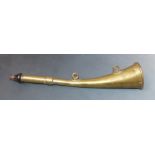 GWR brass signalling horn