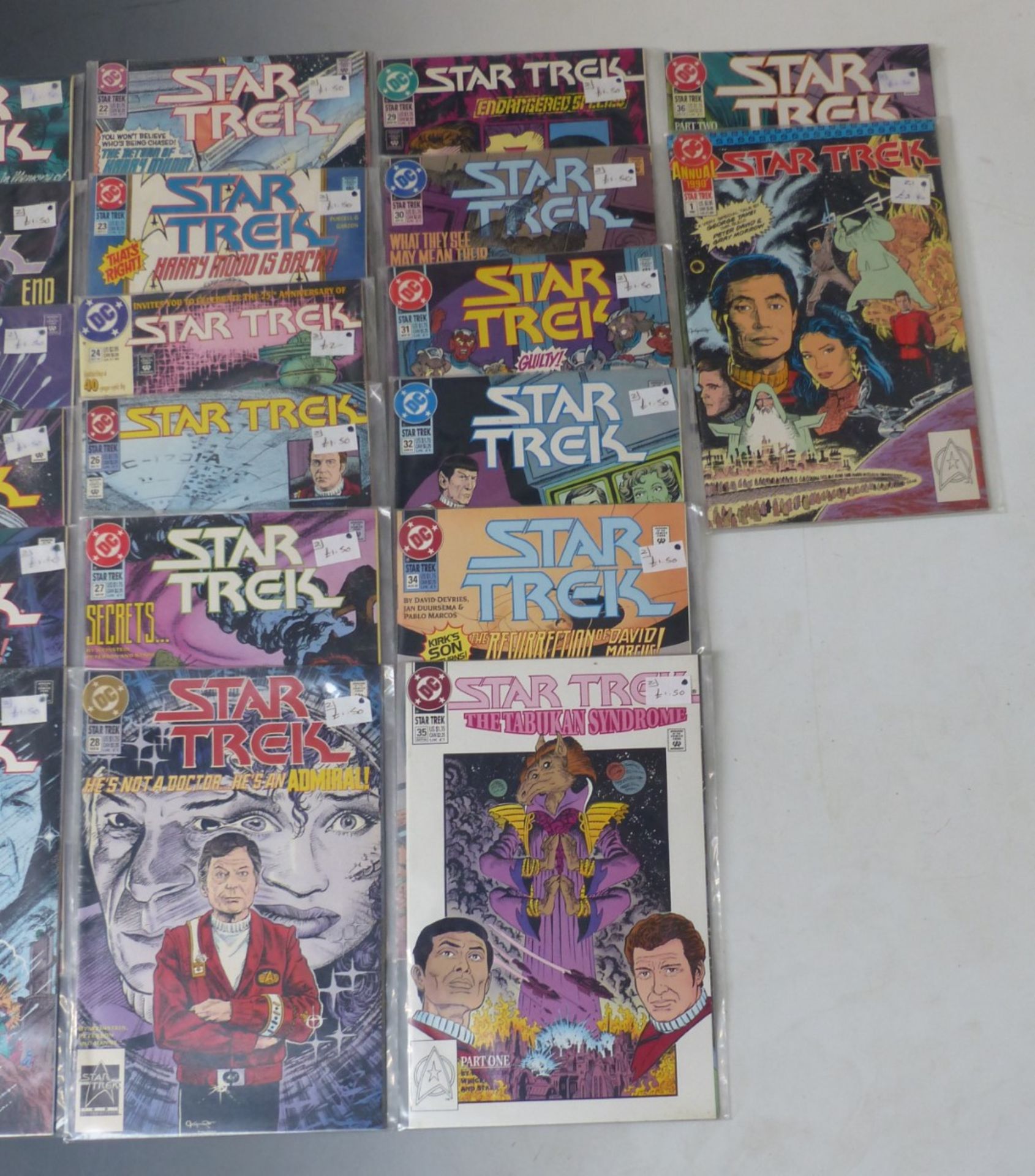 Thirty-two DC Star Trek related comics. - Image 4 of 4